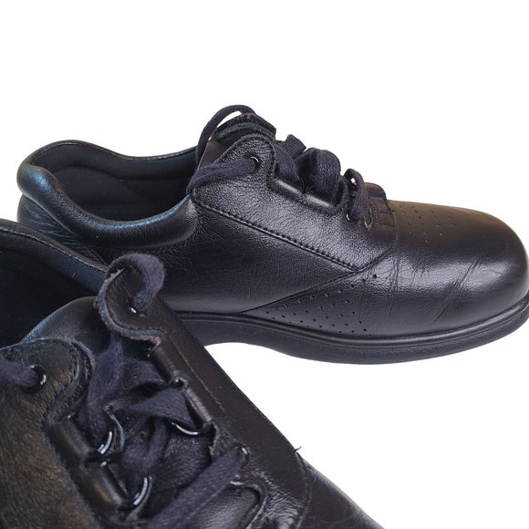 Acor Womens Comfort Walking Shoe Tandem Close Black Size 9.5 - Picture 4 of 10